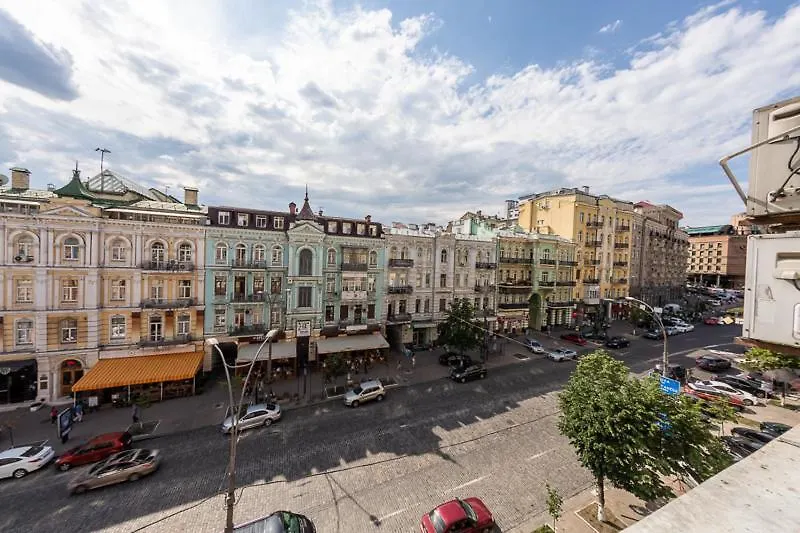קייב Apartment Near Lva Tolstoho Square